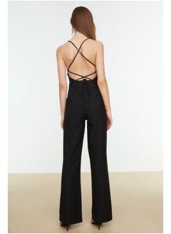 trendyol Black Woven Overalls TPRSS21TU0115  - Image 5