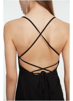 trendyol Black Woven Overalls TPRSS21TU0115  - Image 4