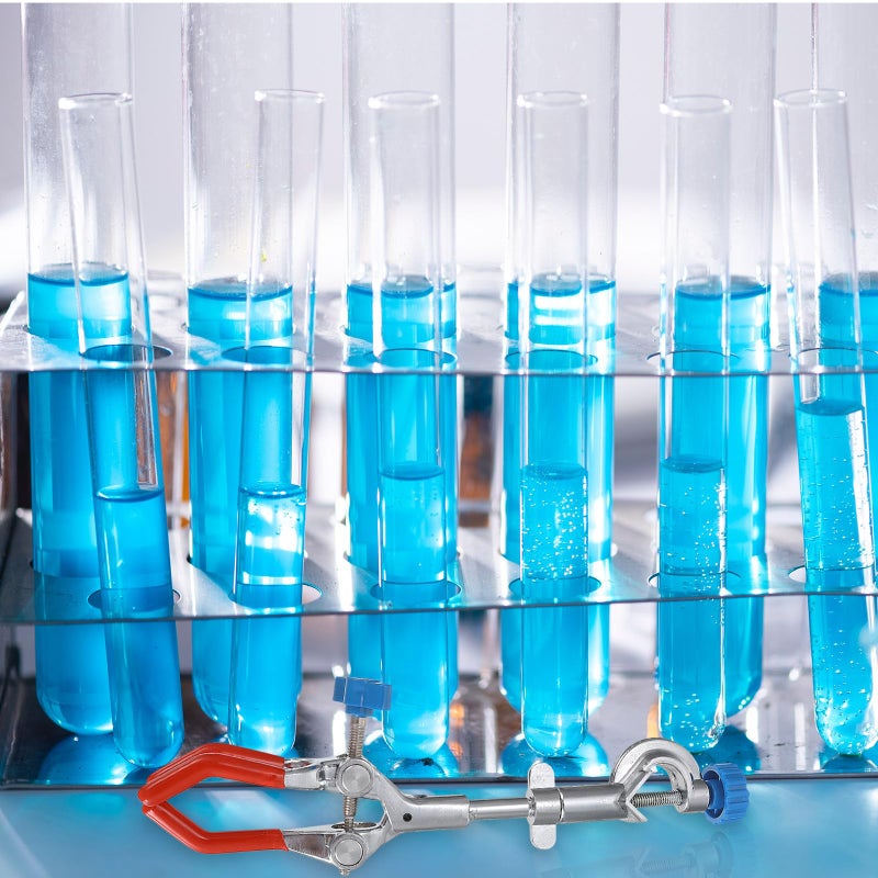 Adjustable Three Prong Flask Clamp Swivel Beaker Holder for Laboratory Chemical Experiment - Image 4