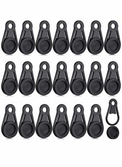 Y&D Tarp Grabbers, Clips, Movable Snaps Clip, for Outdoor Camping, Tent, Awning, Banner, Cover, Tarps, Plastic Sheeting 20 Pieces  - Image 1