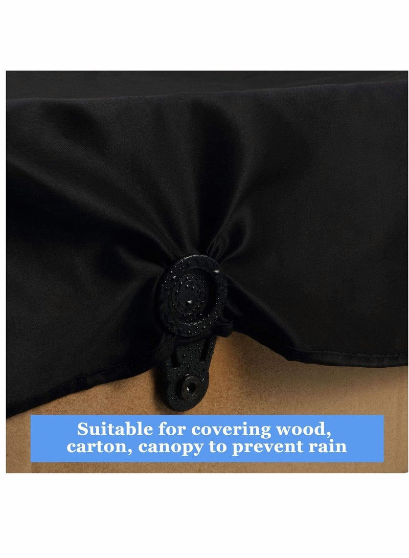 Y&D Tarp Grabbers, Clips, Movable Snaps Clip, for Outdoor Camping, Tent, Awning, Banner, Cover, Tarps, Plastic Sheeting 20 Pieces  - Image 2