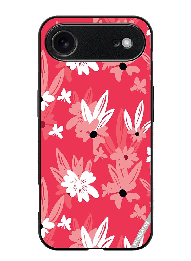 VR CREATIVE Protective Case Cover For Apple iPhone 17 Air Floral Pattern Based On Traditional Folk Art Ornaments Design Multicolour