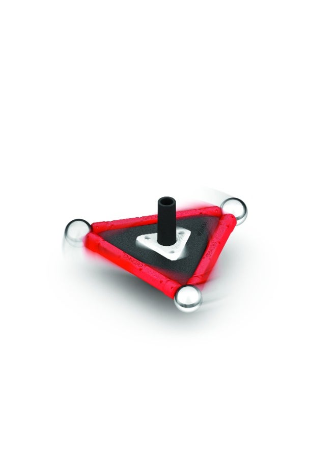 GEOMAG - Geomag E-motion STEM & Educational Magnet Toys, Made in Switzerland, 100% Recycled Plastic, Open Ended Toys, Contruction Toys, 5Y+, 32 pcs - Image 1