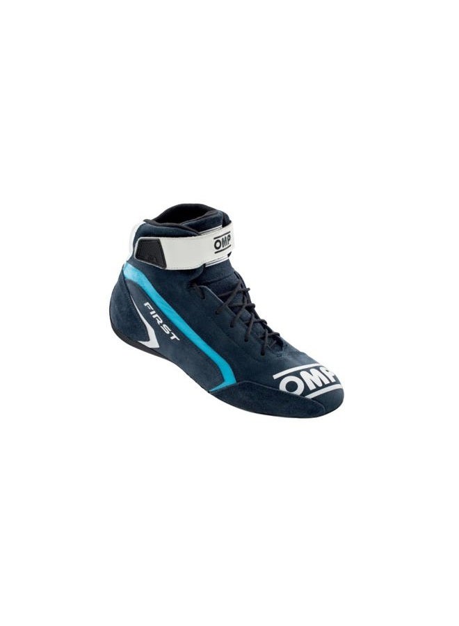 Omp Unisex Shoes First Race My2021 Blue/Cyan Size 43 EU Fia 8856-2018 Boat Shoe, Standard, standard, 43 EU - Image 2