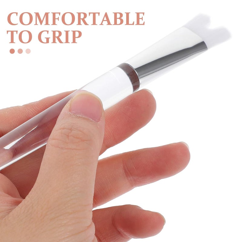 3pcs Nose Contour Highlighting Brushes U-shaped Nose Shadow Makeup Tools for Women Portable Contouring Face Brush for Beginners and Travel - Image 4