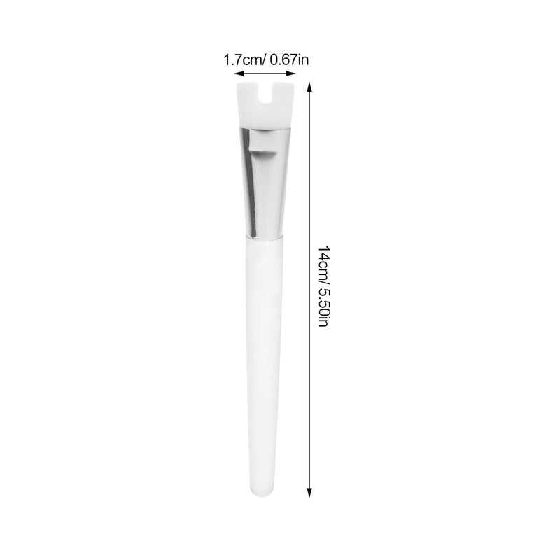 3pcs Nose Contour Highlighting Brushes U-shaped Nose Shadow Makeup Tools for Women Portable Contouring Face Brush for Beginners and Travel - Image 2