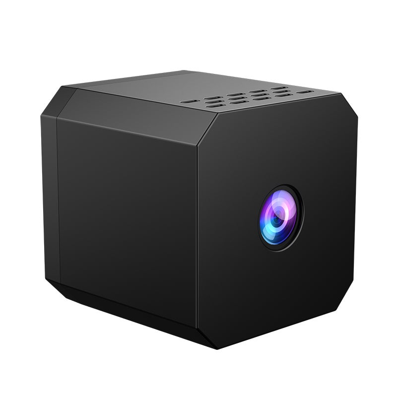 Mini Square HD 1080p Surveillance Camera with Night Vision, Motion Detection, and Smart Wireless Wi-Fi - Image 1