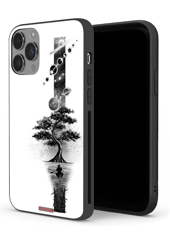 Tolwak Apple iPhone 14 Pro Protective Case Earth Space Art - Image 1