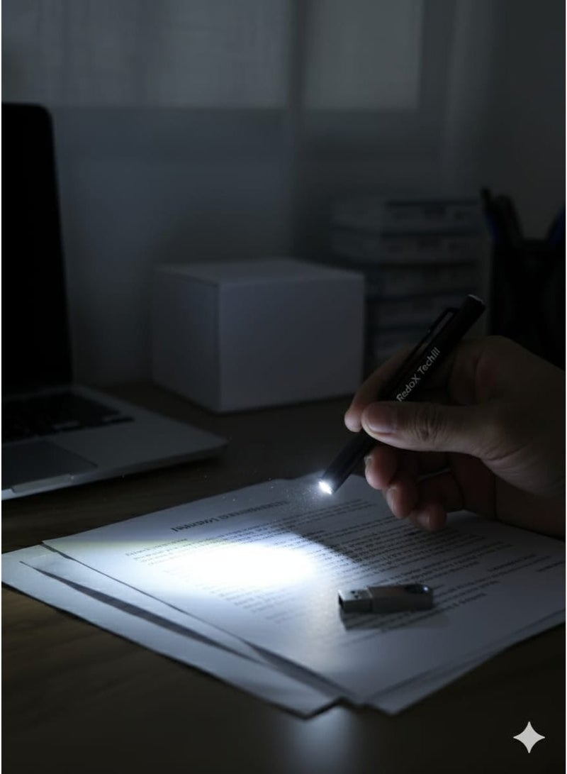 RedEx Multifunction pen - mobile stand -flash light - write on paper - write on phoneBundle - Image 4