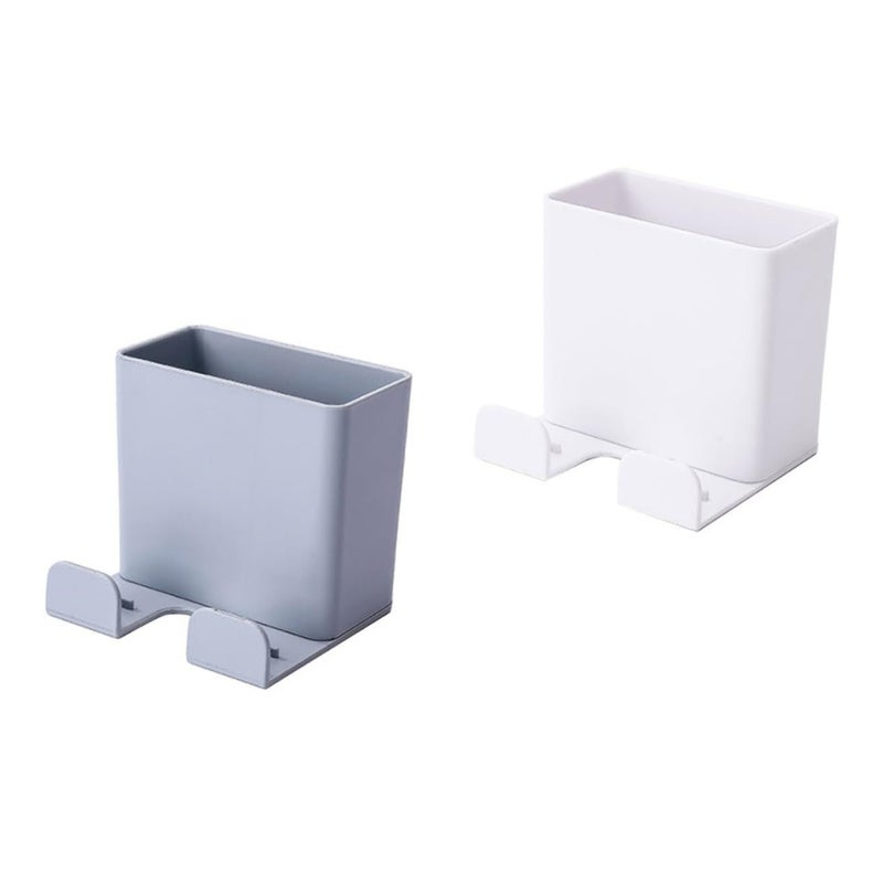 2 Pcs USB Wall Charging Stand With Hooks For Mobile Phone Fast Charging - Image 2