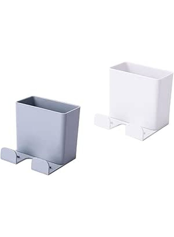2 Pcs USB Wall Charging Stand With Hooks For Mobile Phone Fast Charging - Image 1