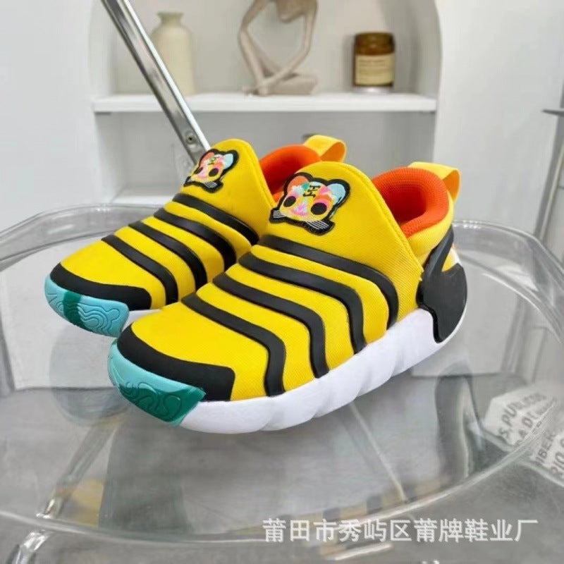 Pu Brand Kidsren'S Shoe Factory Nk Kidsren'S Slip-On Sports Shoes Baby Shoes Breathable Casual Shoes For Boys And Girls - Image 5
