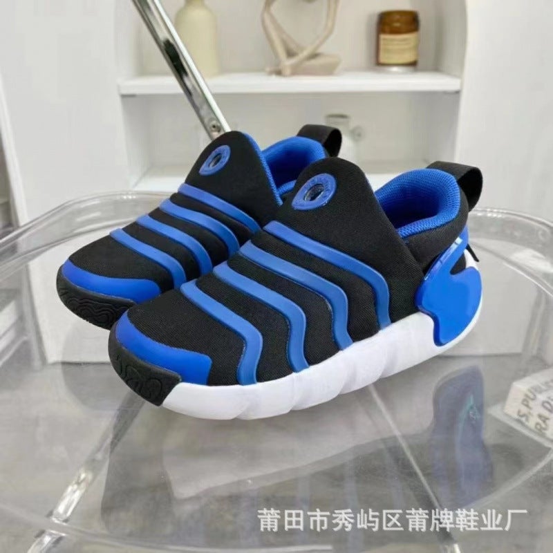 Pu Brand Kidsren'S Shoe Factory Nk Kidsren'S Slip-On Sports Shoes Baby Shoes Breathable Casual Shoes For Boys And Girls - Image 4
