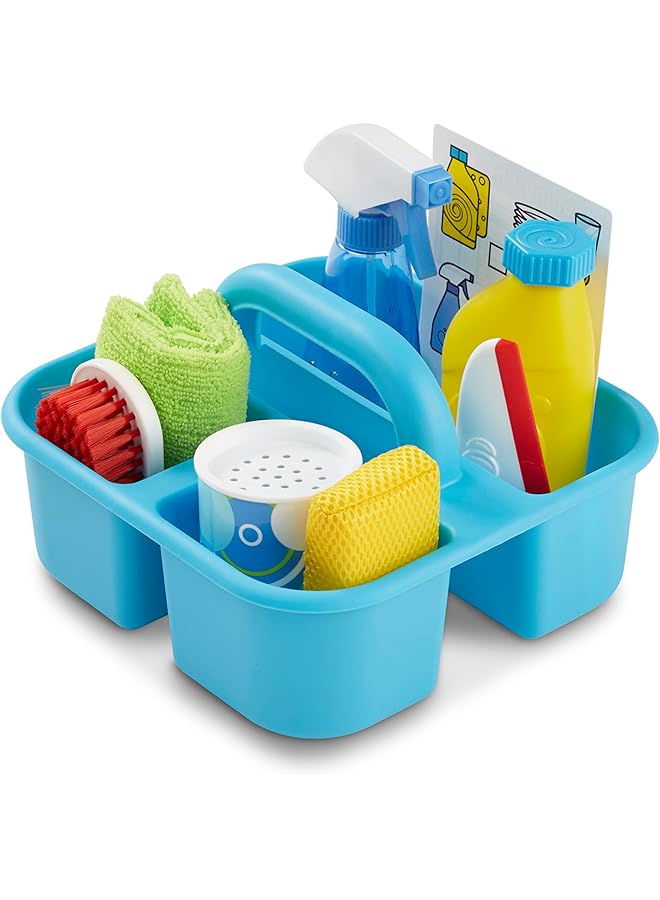 ميليسا آند دوج مجموعة لعب الرذاذ والممسحة المطاطية، مجموعة تنظيف اللعب التظاهري - Image 1