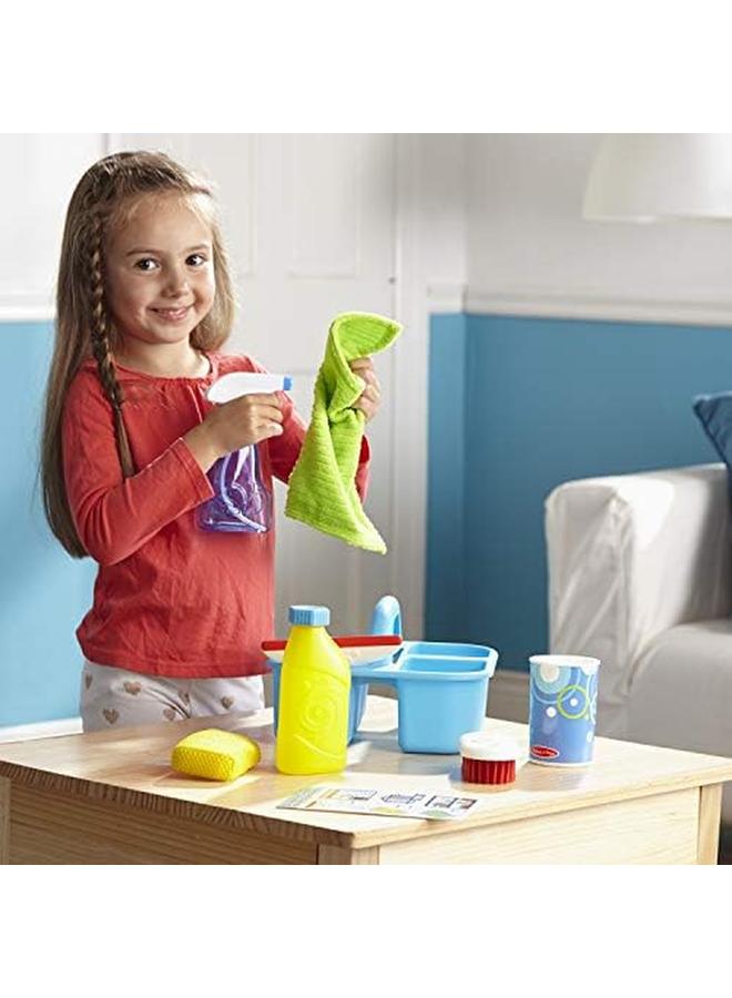 ميليسا آند دوج مجموعة لعب الرذاذ والممسحة المطاطية، مجموعة تنظيف اللعب التظاهري - Image 2
