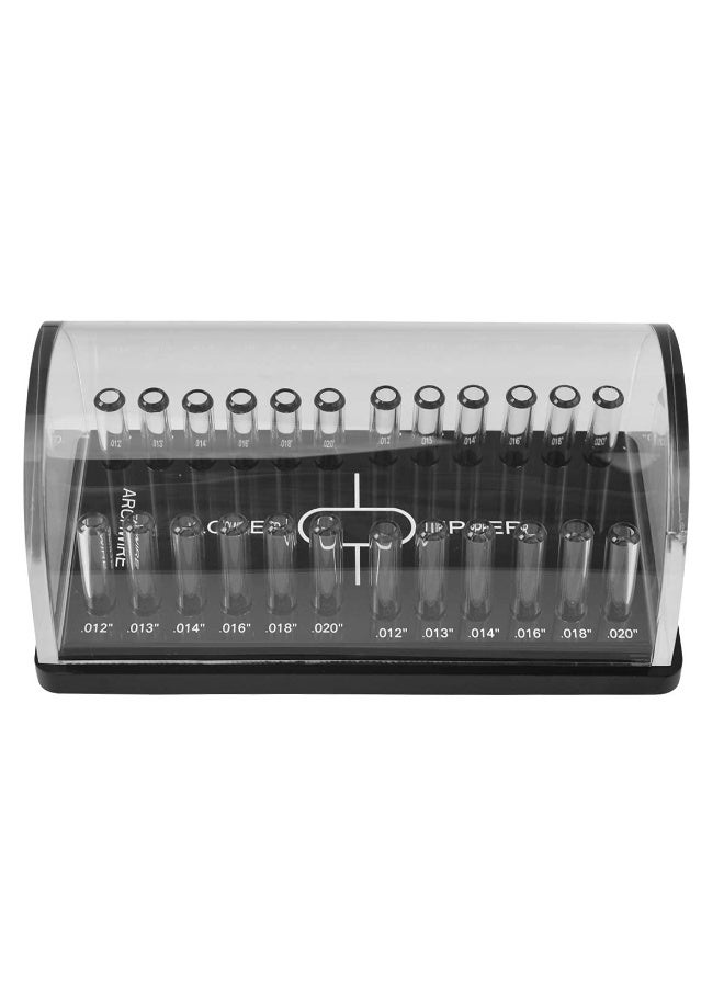 ANNWAH Dental Acrylic Archwire Organizer-Orthodontic Wire Box with Lid for Dental Clinic Arrange and Store Orthodontic Arch Wires Use(Round)