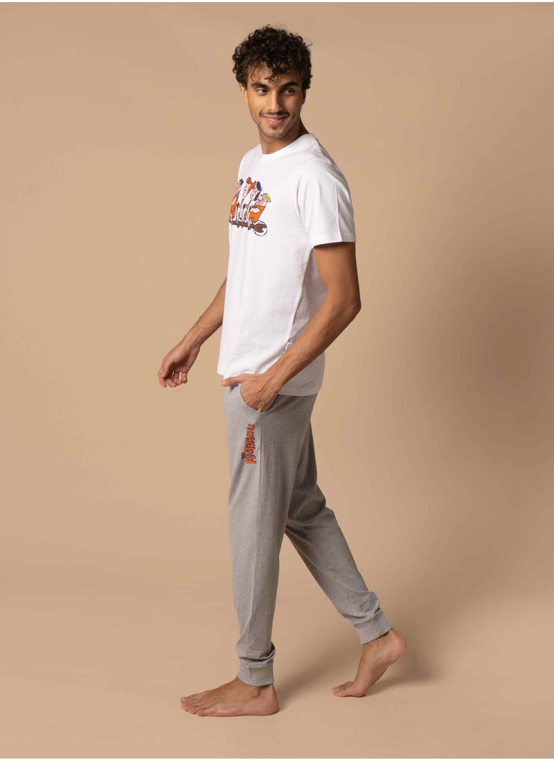 Warner Bros - Urban Haul X Flintstones Mens Pyjama Set - Image 1