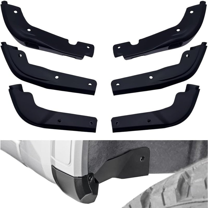 Earlyred Mud Flap Delete for GMC Sierra 1500 2WD 4WD 2019-2025 & Classic, Front and Rear Mudflap Mud Guard Delete Replacement Kit for GMC Sierra 1500 Accessories - Image 1