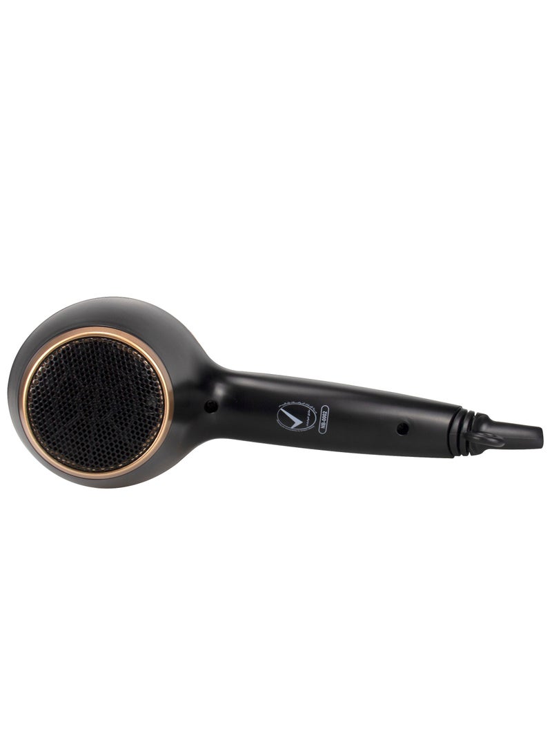 SONASHI Hair Dryer With Straightener SHD-5004 + SHS-2067N Black/Gold - Image 5