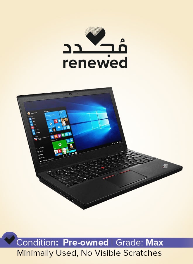 Lenovo Renewed - Thinkpad X260 (2016) Laptop With 12.5-Inch Display,Intel Core i5 Processor/6th Gen/8GB RAM/256GB SSD/Intel HD Graphics 520 English Black