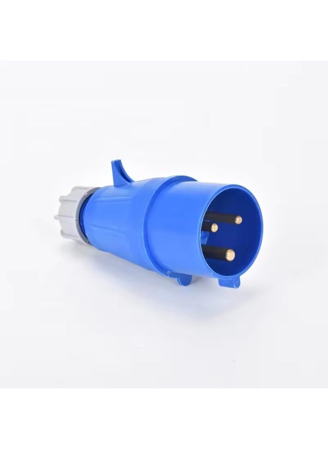 melfi 3 Pole Industrial Plugs and Sockets: Powering Heavy Machinery and High-Power Equipment Across Diverse Applications (32A PLUG)  - Image 1