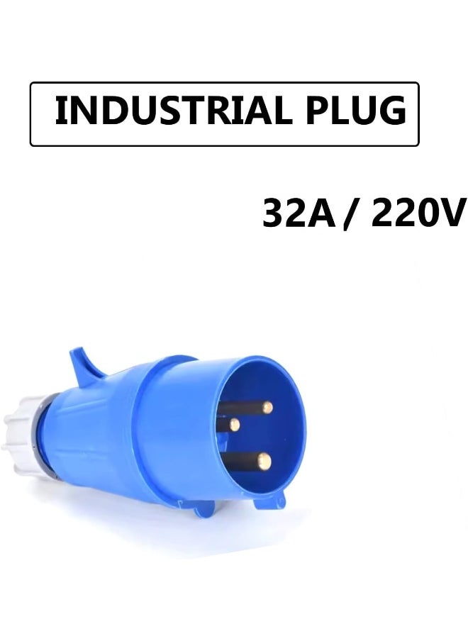 melfi 3 Pole Industrial Plugs and Sockets: Powering Heavy Machinery and High-Power Equipment Across Diverse Applications (32A PLUG)  - Image 3