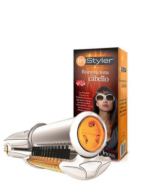 Professional 2-in-1 Multi-Purpose Hair Straightener with Brush Product Code 8932