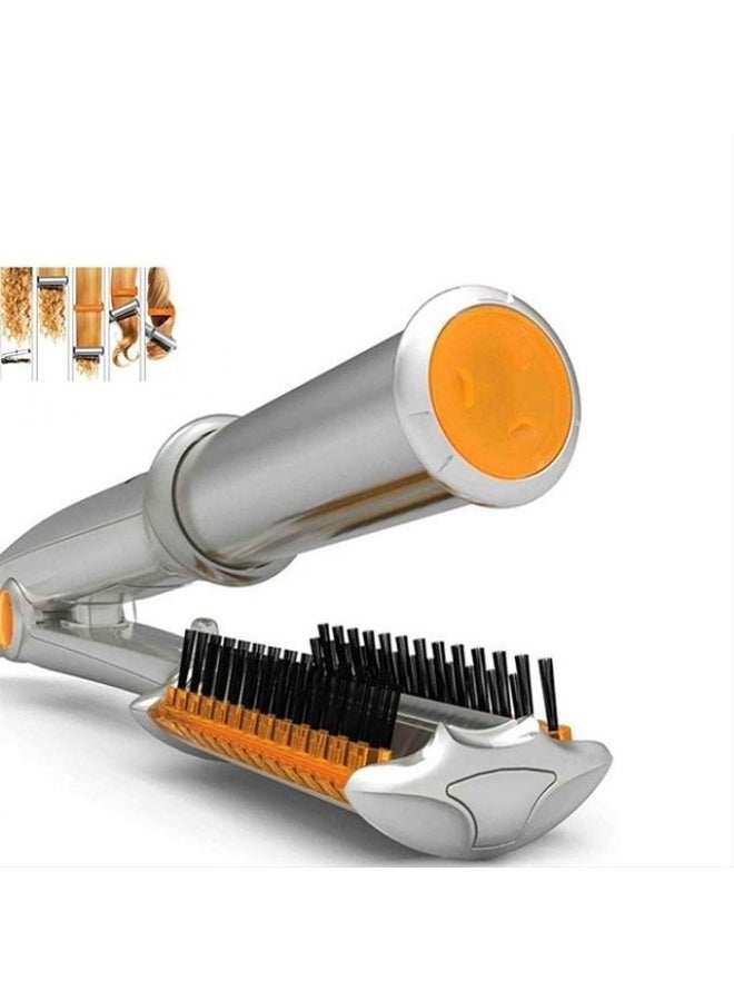 إنستايلر مكواة فرد الشعر الاحترافية 2 في 1 متعددة الاستخدامات مع فرشاة كود المنتج 8932 - Image 4