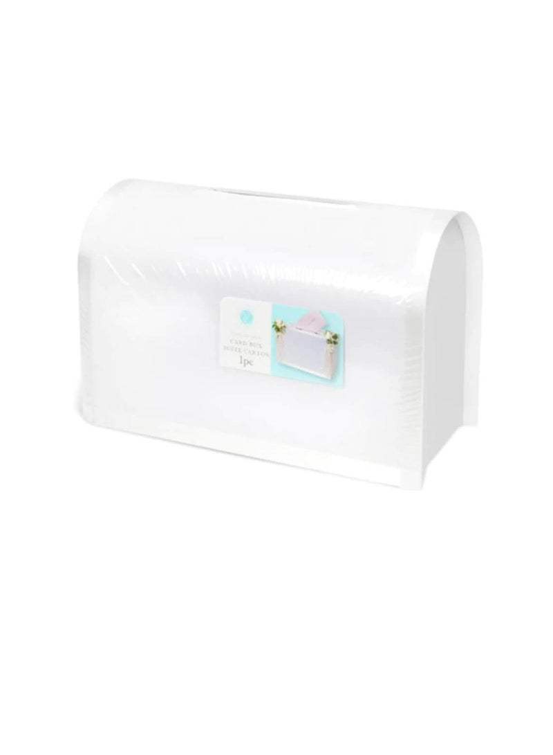 صندوق بريد لبطاقات الزفاف أبيض 16 × 8 × 10-1 / 8 - Image 2