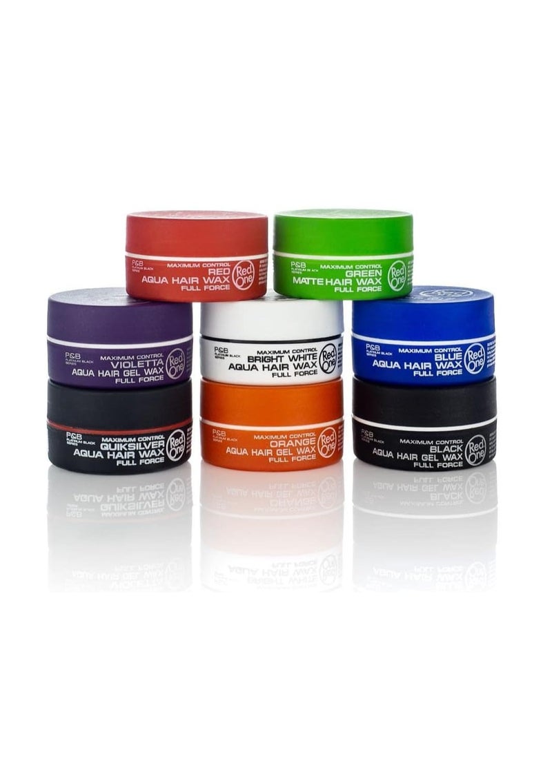 RedOne Creative Fiber Wax Turquoise 150ml – Strong Hold & Matte Finish for Maximum Control