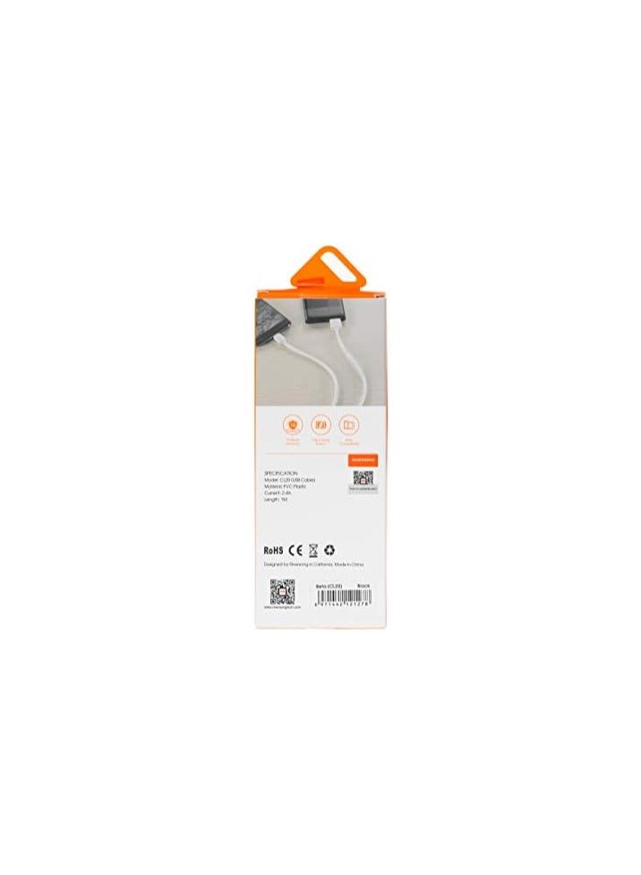 RIVERSONG Beta 2.4A Fast Charging iOS Cable - 1M Length - Premium Quality - Bending Resistance -Compatible with iOS-Enabled Devices etc. (Black) - Image 4