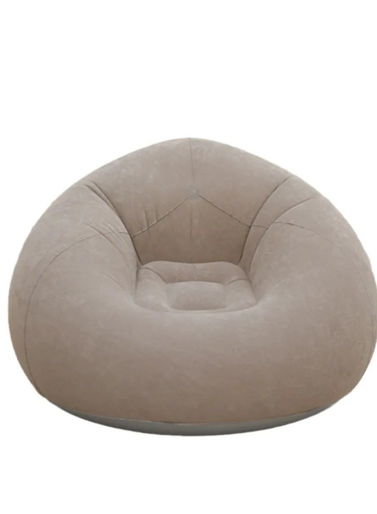 Portable Quick-Inflatable Sofa Chair | Plush and Comfortable Surface | Ideal for Living Room, Bedroom, and Outdoor Camping (Multi-Color) - Image 1