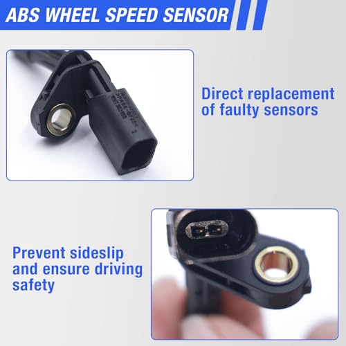 HHGKPVX ABS Wheel Speed Sensor Front Rear Left Right Compatible with Toyota Tundra 2007 2008 2009 2010 2011 2012 2013 2014 2015 2016 2017# 89542-0C020 89543-0C020 (4pcs) - Image 4