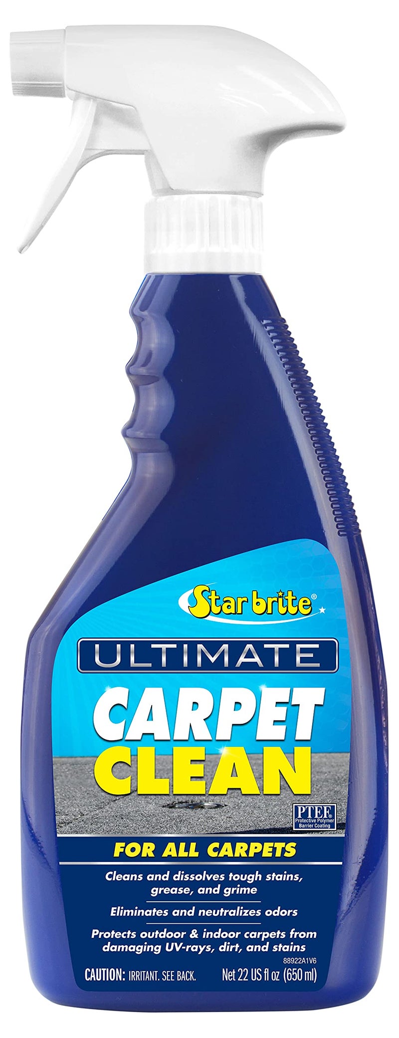 STAR BRITE Ultimate Carpet Clean Spray - High-Performance Marine Carpet Cleaner for Boats, Bass Boats - Removes Tough Stains & Odors - Easy to Use - Ideal for Car, Home, and RV (088922P) - Image 5