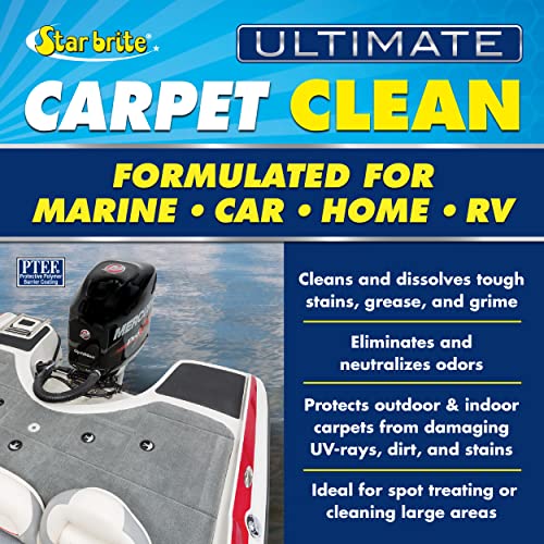 STAR BRITE Ultimate Carpet Clean Spray - High-Performance Marine Carpet Cleaner for Boats, Bass Boats - Removes Tough Stains & Odors - Easy to Use - Ideal for Car, Home, and RV (088922P) - Image 2