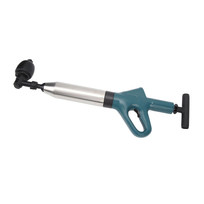 High Pressure Drain Blaster Air Plunger with ABS Stainless Steel Handle - Air Compression Unclogger with Pressure Indicator for Toilets Sinks Drains - Image 4