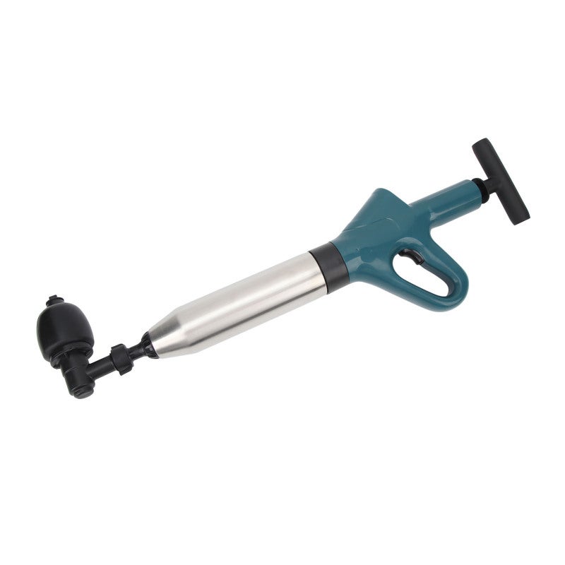 High Pressure Drain Blaster Air Plunger with ABS Stainless Steel Handle - Air Compression Unclogger with Pressure Indicator for Toilets Sinks Drains - Image 5