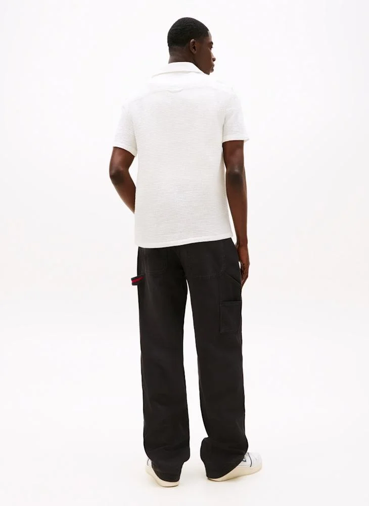 تومي جينز Waffle Shirt