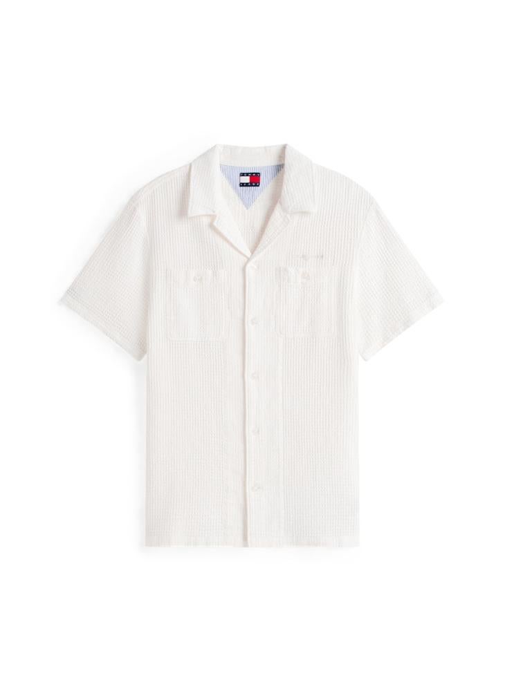 TOMMY JEANS Waffle Shirt - Image 4