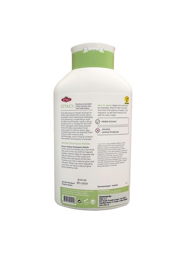 OTACI Oil Balancing Herbal Shampoo with Nettle Extract - Deep Cleansing, Oil Control & Scalp Health for Oily & Normal Hair - Vegan, Cruelty-Free, Paraben-Free Formula - Image 2