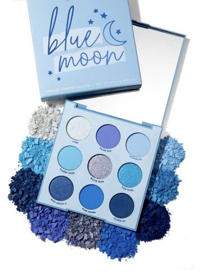 Colourpop Blue Moon Eyeshadow Palette, Powder - Image 1