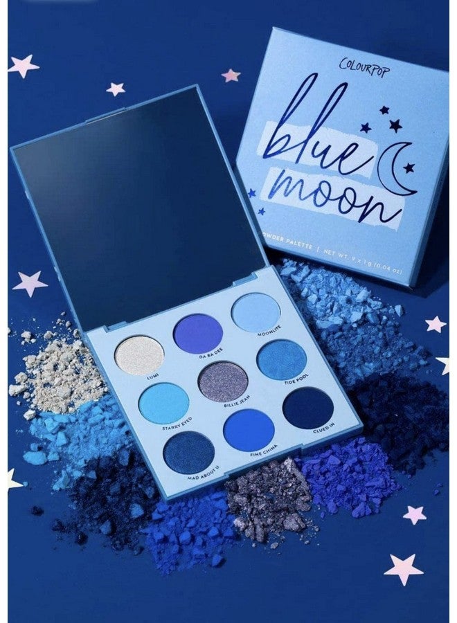 Colourpop Blue Moon Eyeshadow Palette, Powder - Image 2
