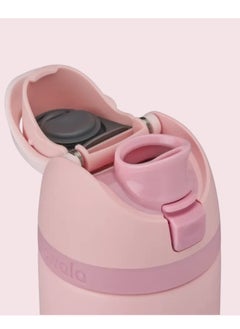 Owala 24 Oz. Owala FreeSip Stainless Steel Water Bottle in Rose Quartz Pink  - Image 4