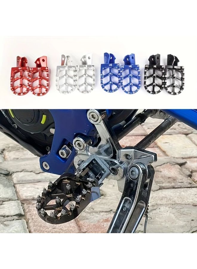 Red CNC Motorcycle Foot Peg For Sur Ron Light Bee Electric Dirt Bike Pedal - Image 3