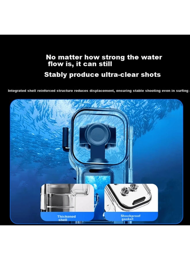 Youfes Yangfeisi Waterproof Case Protective Cover For Dji Osmo Pocket 3 Pocket Gimbal Sports Camera Accessories Underwater 40m 60m Diving Swimming Protective Sleeve Waterproof Shockproof Case - Image 4