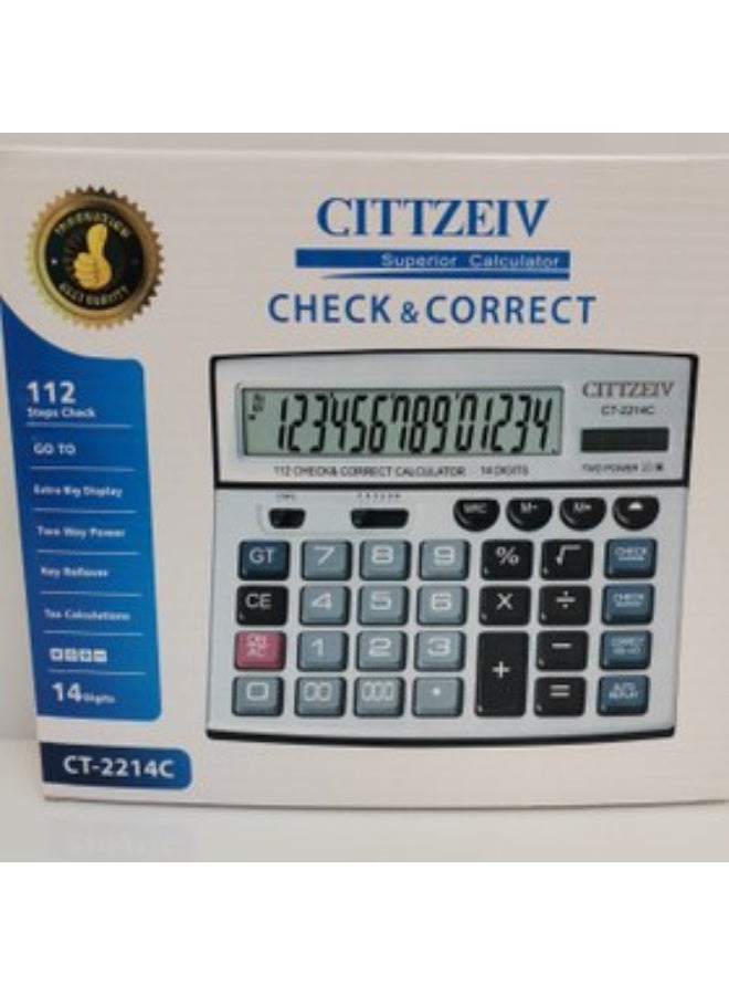 CITTZEIV CT-2214C 14  DIGITS - Image 1