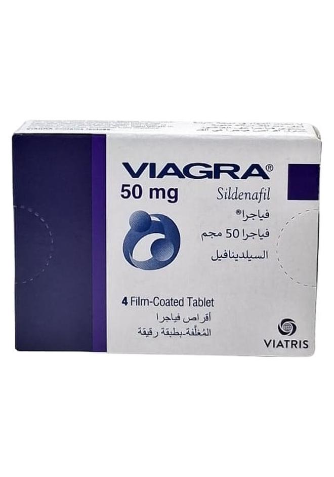 Viagra 50Mg, 4 Tablets