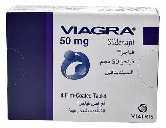 Viagra 50Mg, 4 Tablets
