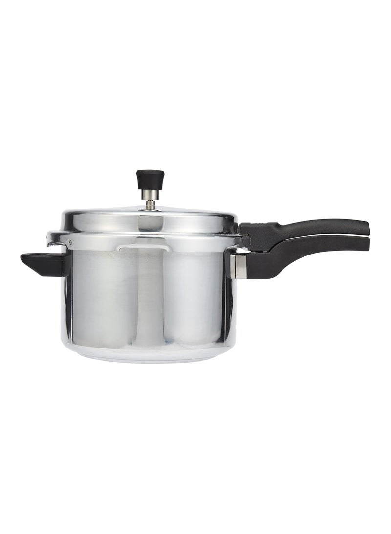 Bisbell Aluminium Pressure Cooker with Induction Base 7.5L – Fast Heat Distribution and Durable Design - Image 1