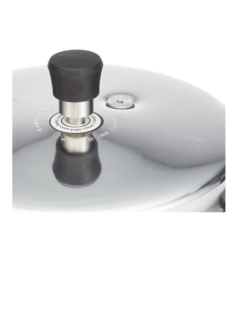 Bisbell Aluminium Pressure Cooker with Induction Base 7.5L – Fast Heat Distribution and Durable Design - Image 4